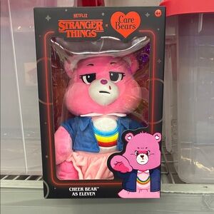 Care Bears Cheer Bear as Eleven Plush - Pink and Blue
